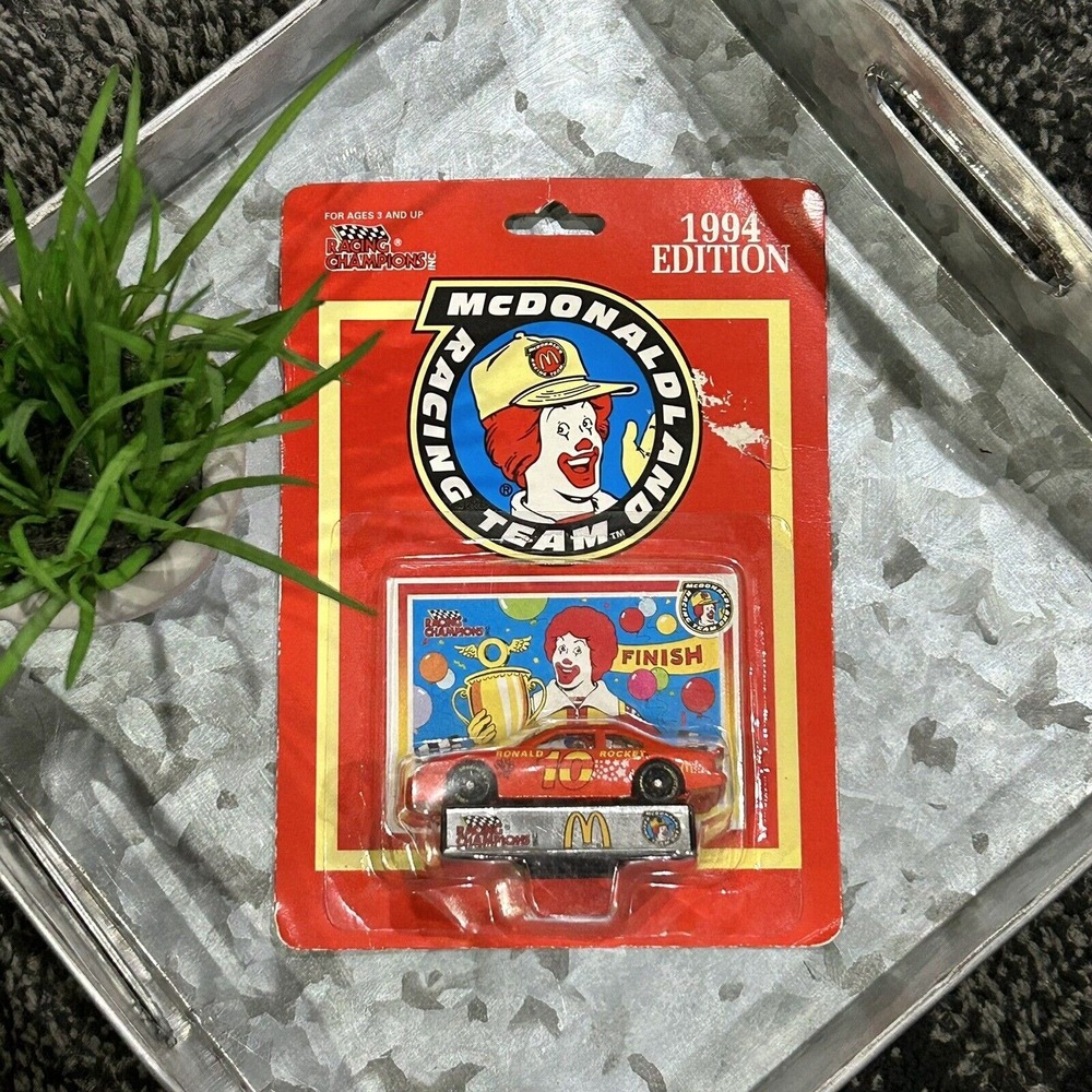 Vintage 1994 Racing Champions McDonald Land Racing Team‎ 10 Ronald Rocket